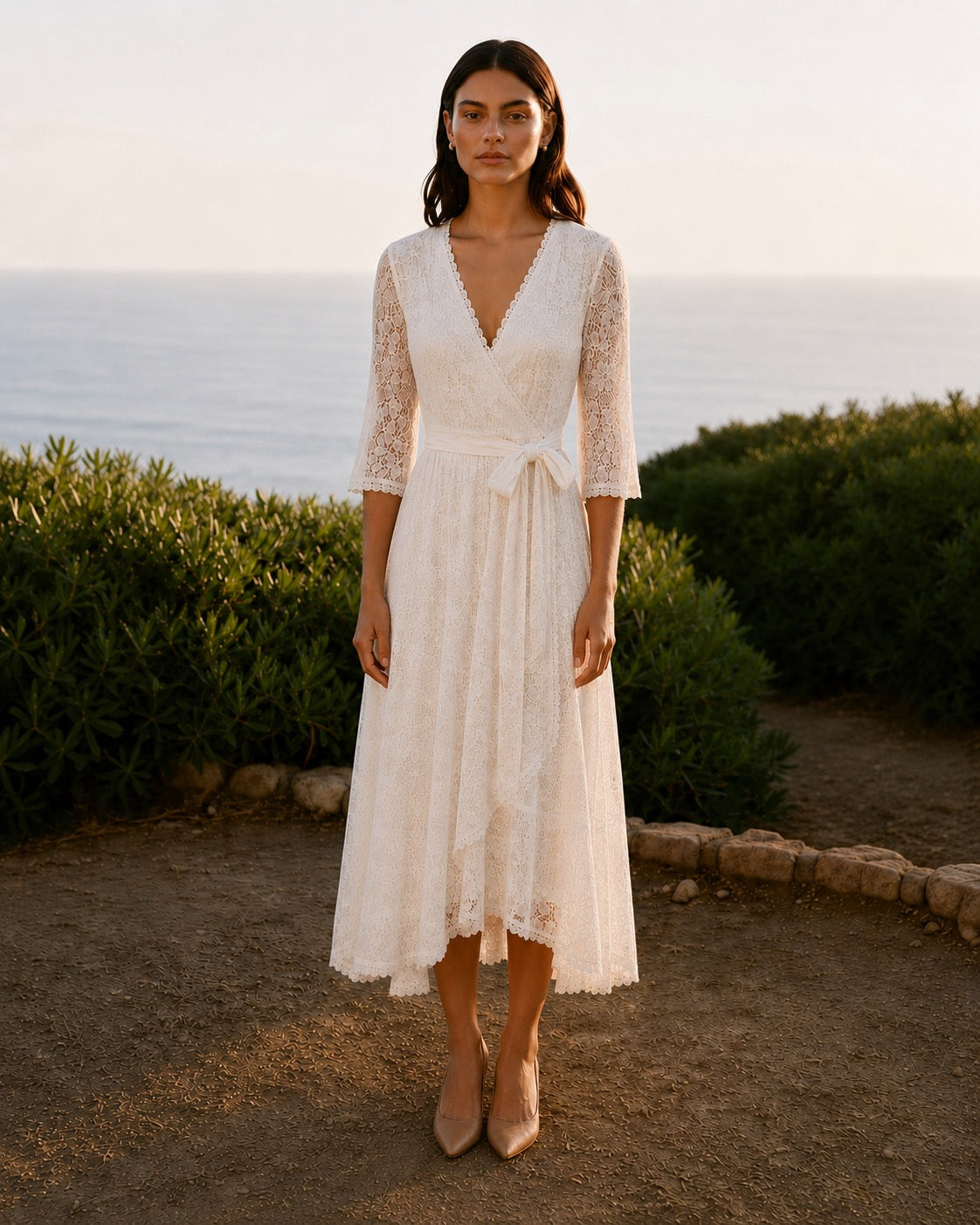 The Maribel Lace Dress (Pre-Order)