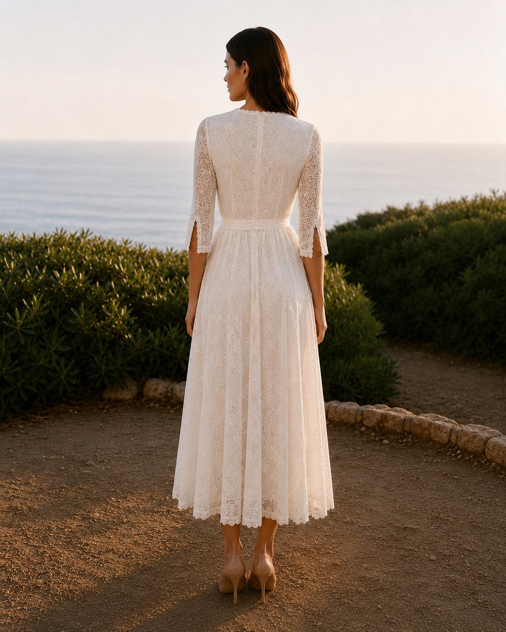 The Maribel Lace Dress (Pre-Order)
