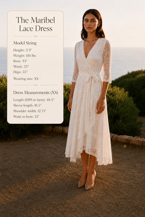 The Maribel Lace Dress (Pre-Order)