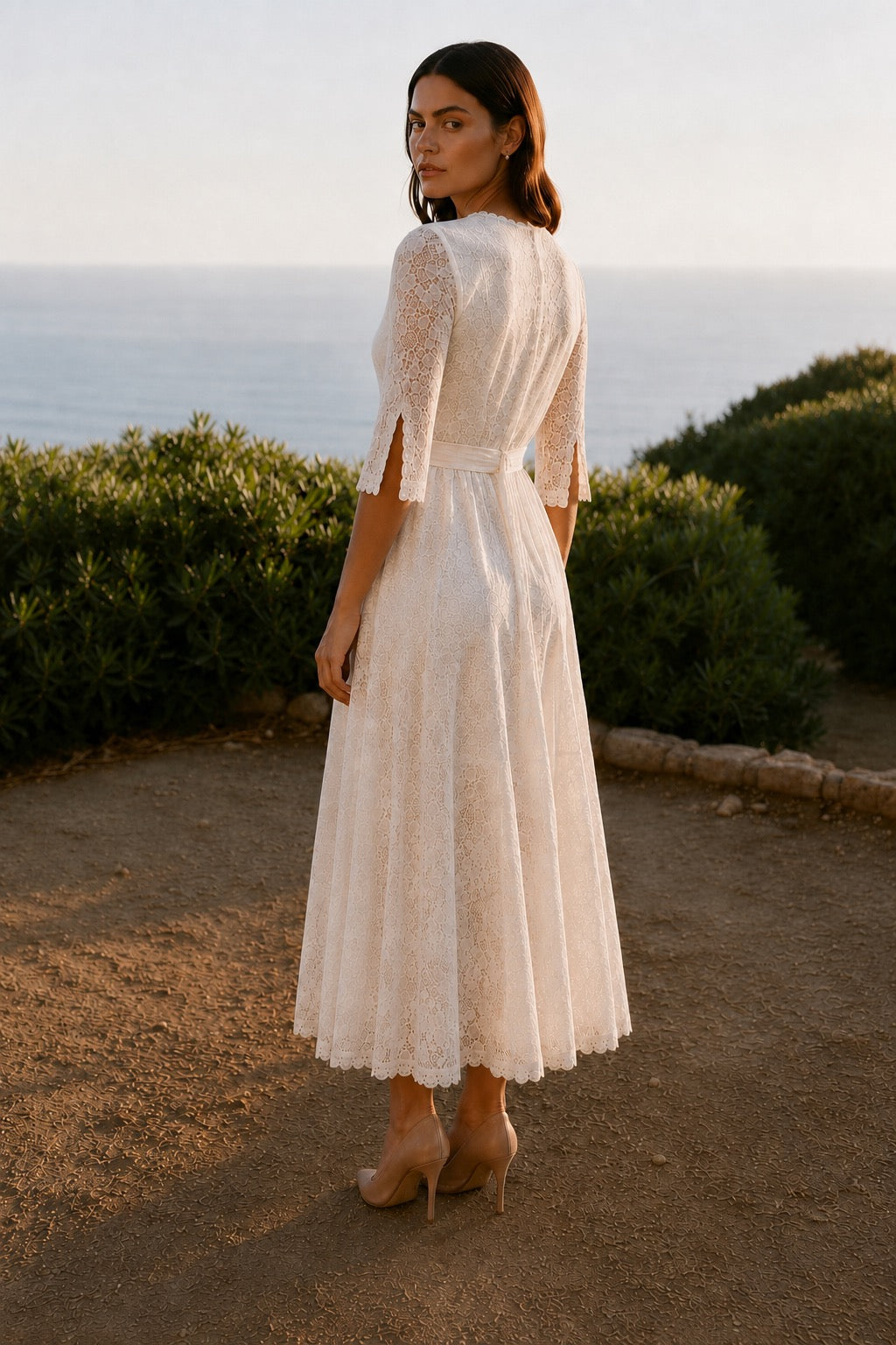 The Maribel Lace Dress (Pre-Order)